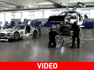 Πώς φτιάχνεται η αγωνιστική έκδοση της Mercedes SLS